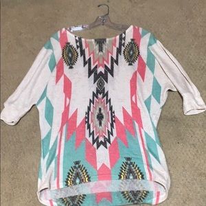 Multicolored women’s blouse